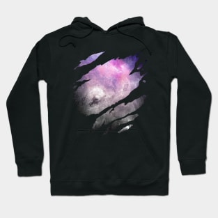 Ripped space Hoodie